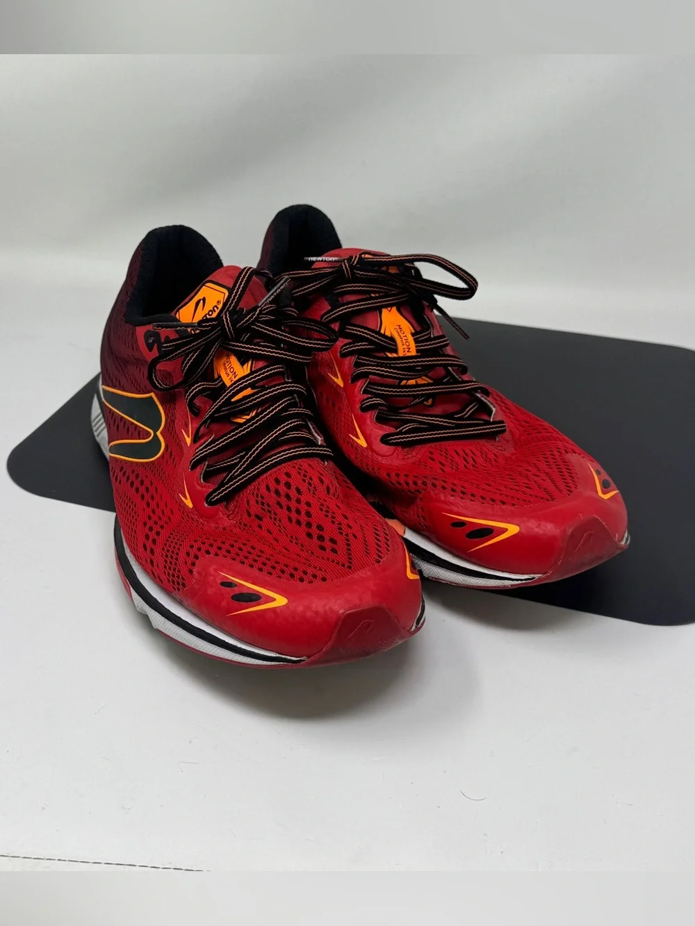 Newton Motion 9 Men’s Running Shoe Red Black - Size 12.5